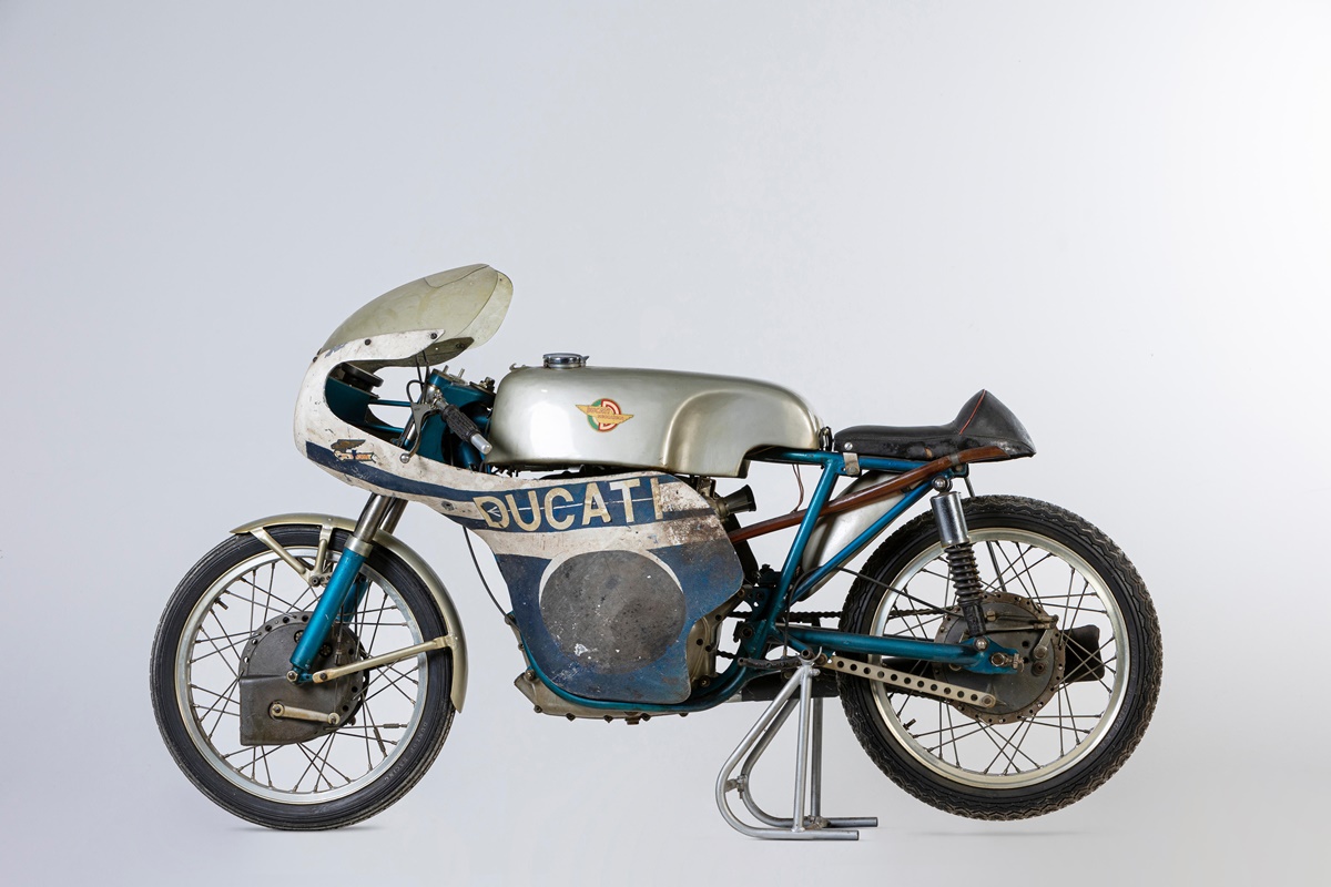 Ducati 125 cc Desmodrómica 'Barcone' Grand Prix Racing de 1960