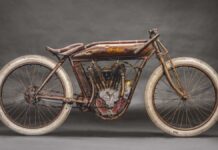 Indian Powerplus board track racer