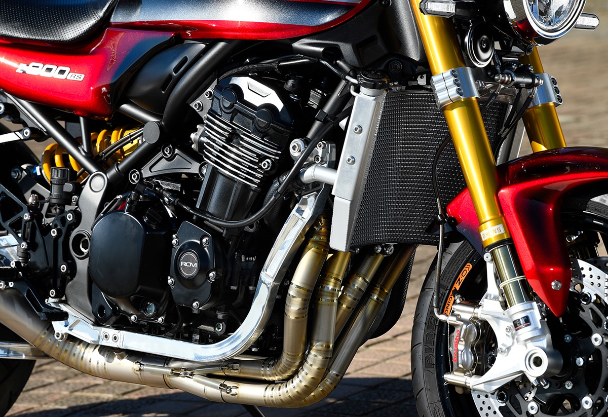 Kawasaki Z900RS RCM by AC-Sanctuary en detalle