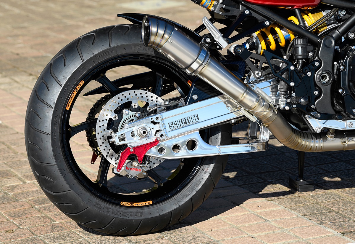Kawasaki Z900RS RCM by AC-Sanctuary en detalle