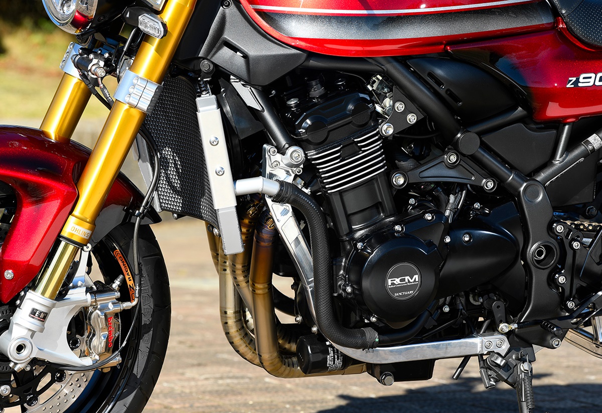 Kawasaki Z900RS RCM by AC-Sanctuary en detalle