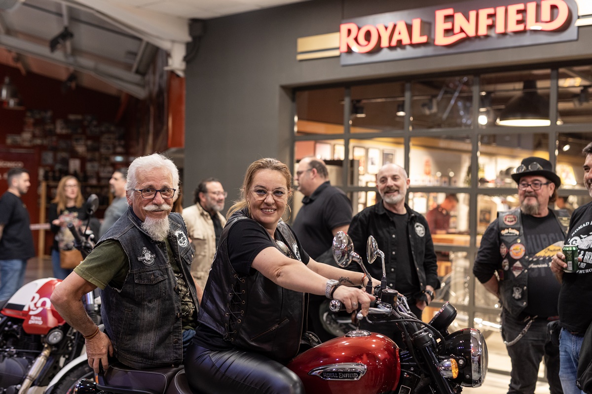 Inauguración de las nuevas Concept Store de Royal Enfield