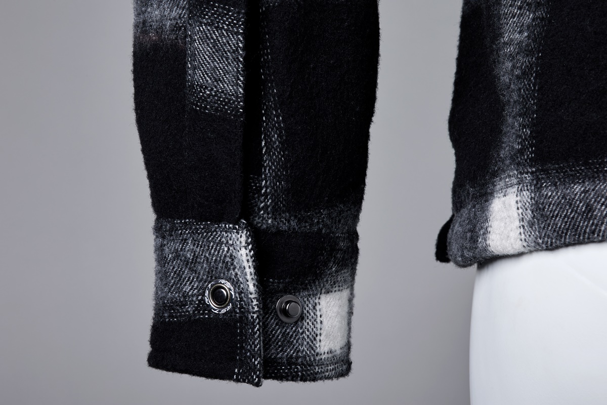Camisa RST Brushed en detalle