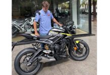 Jeremy Alcoba premiado con una Triumph Street Triple 765 RS