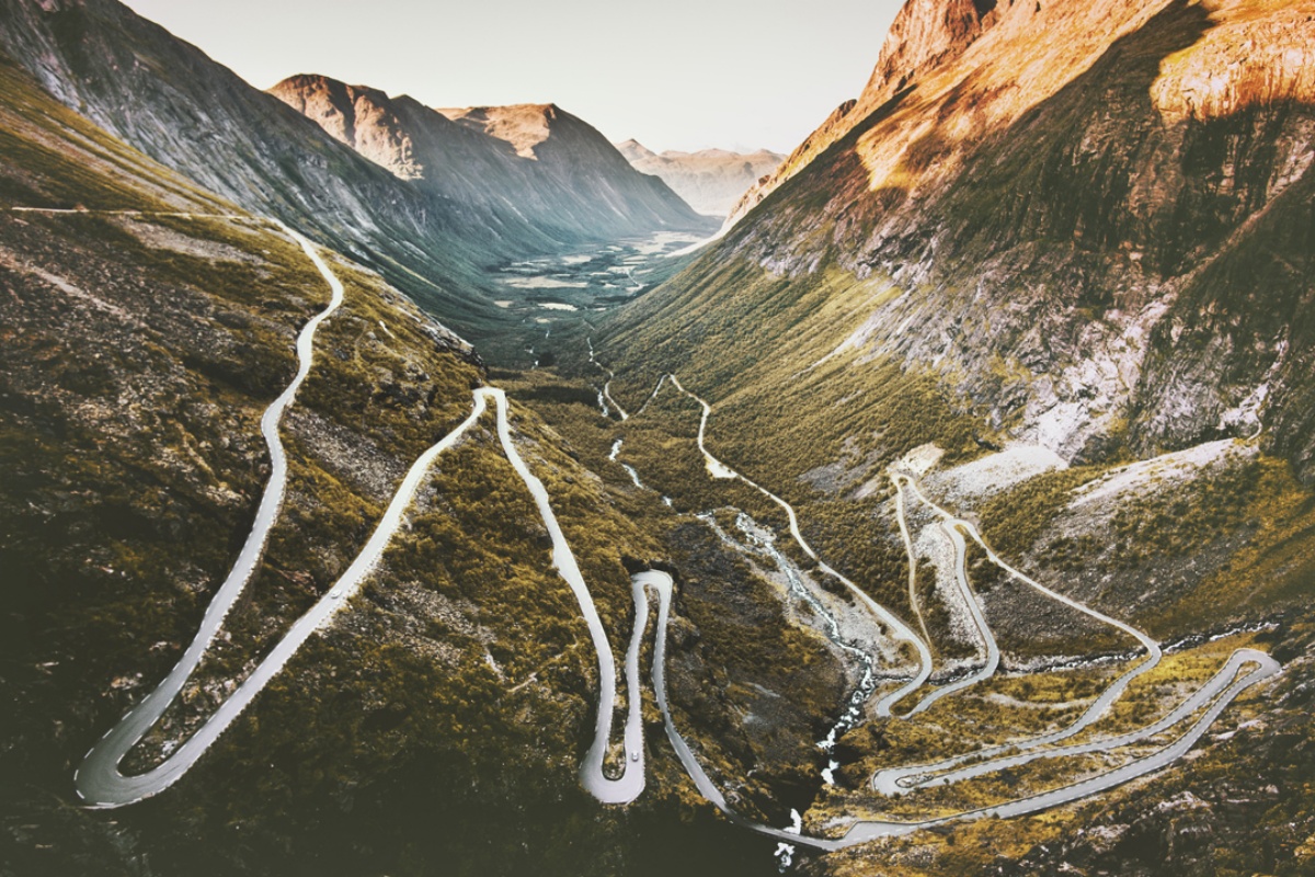 Trollstigen, Noruega