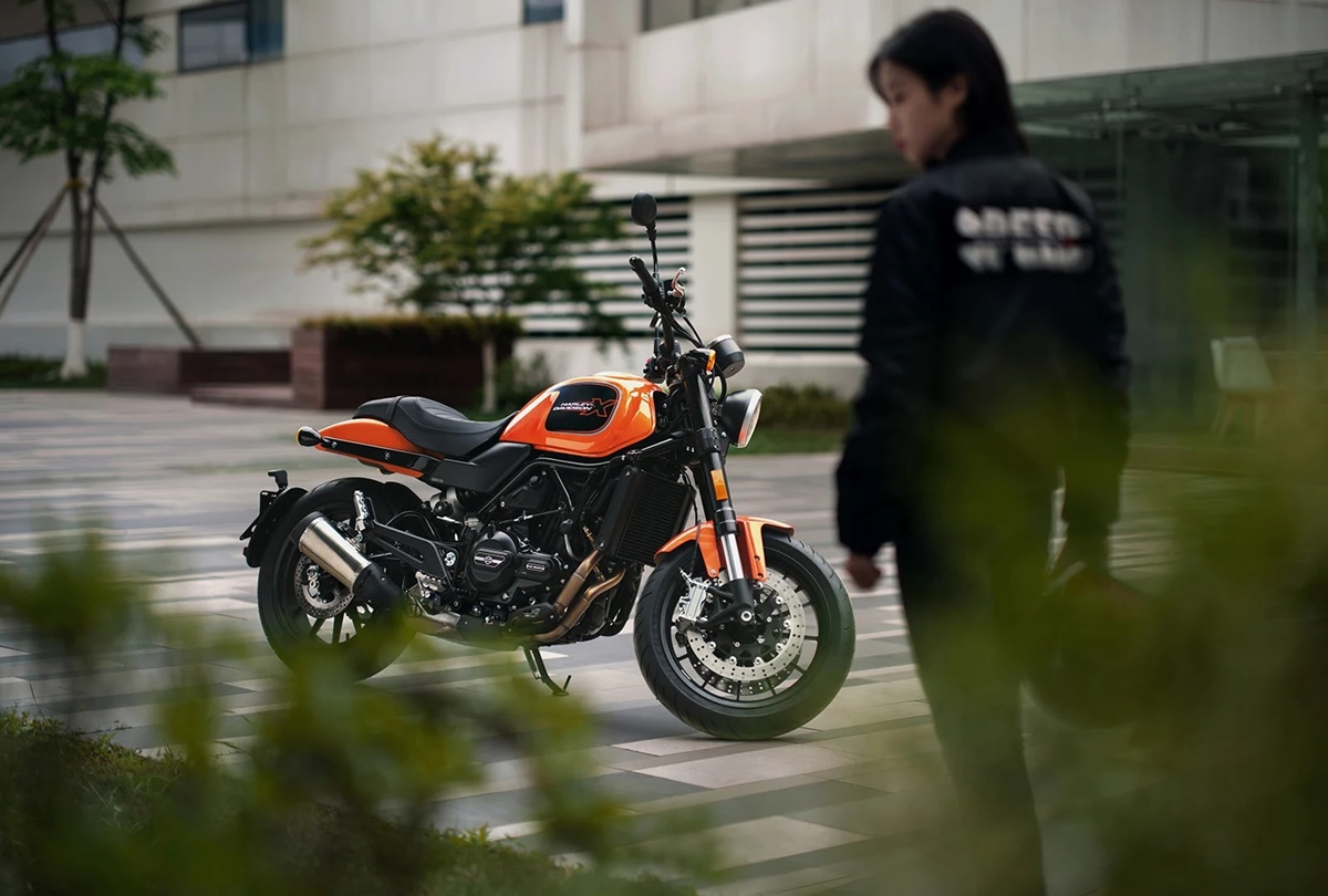 Harley-Davidson X 500 2023 en acción
