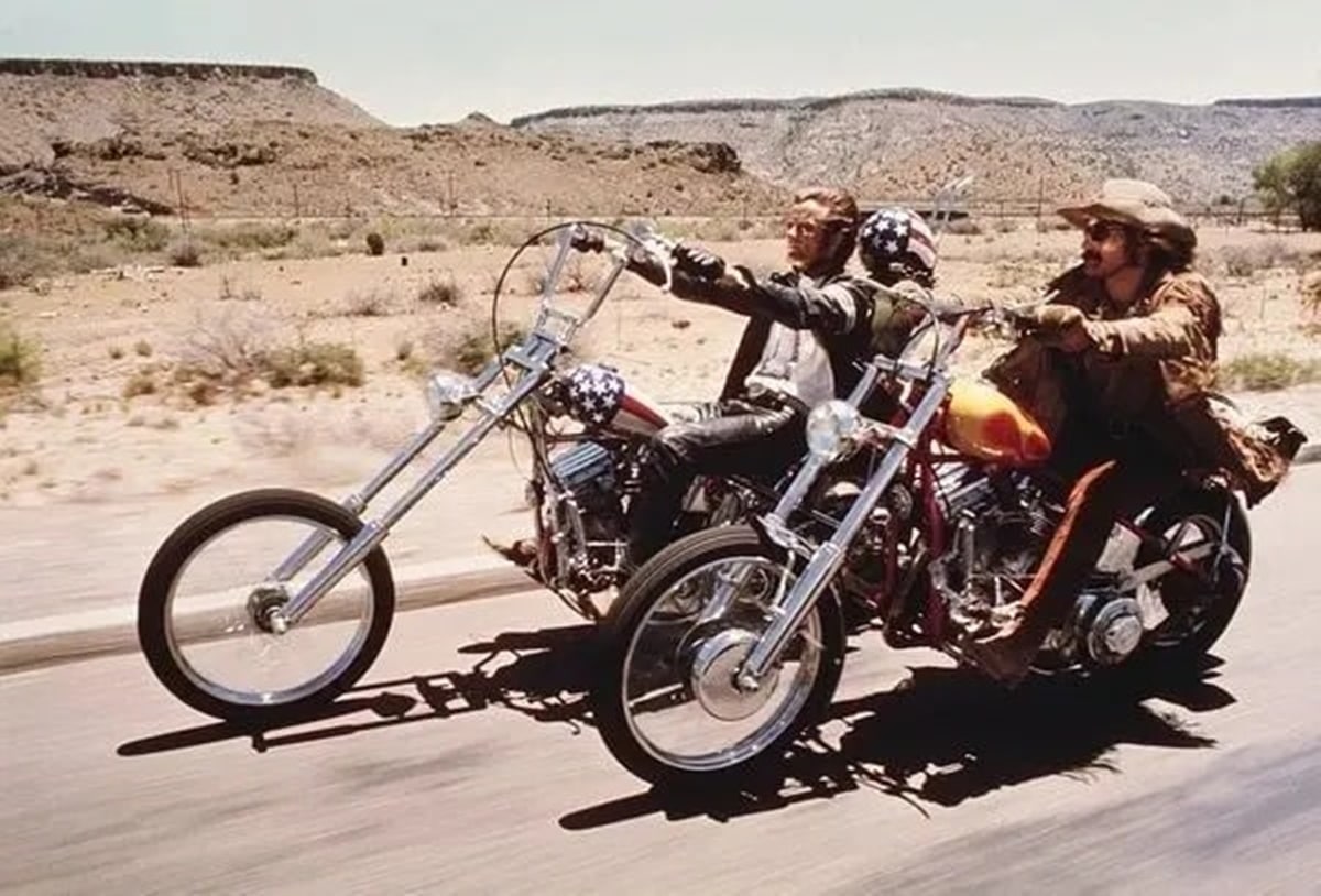 Escena de la película Easy Rider