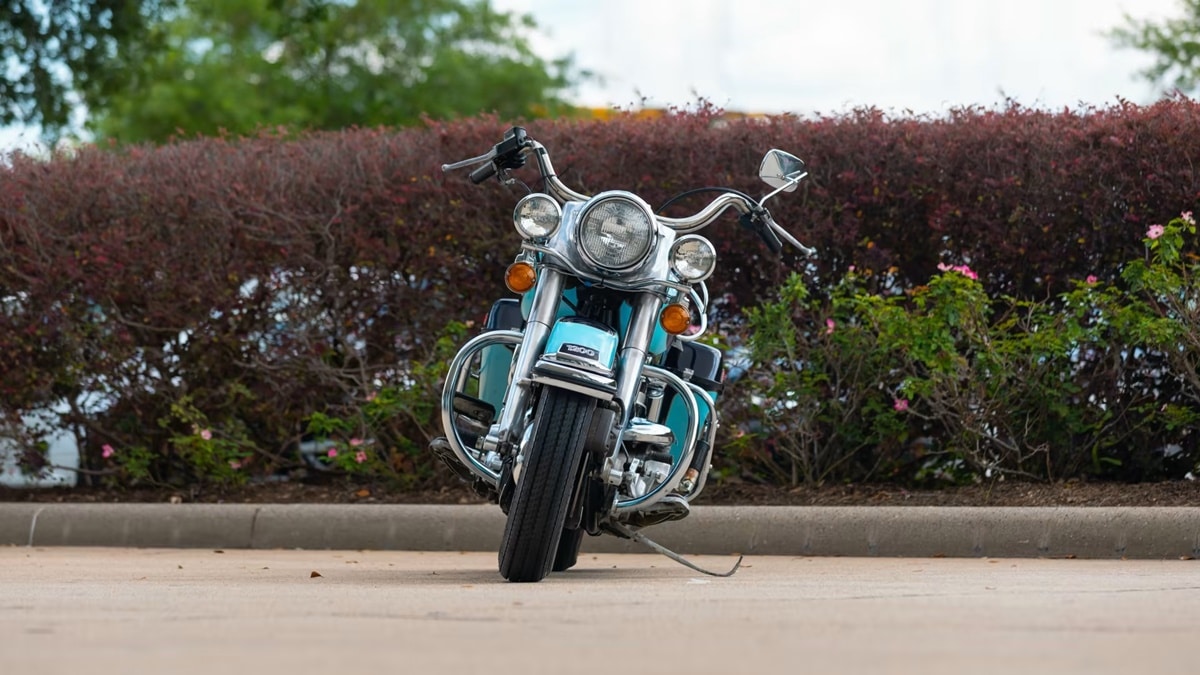 La Harley-Davidson FLH 1200 Electra-Glide 1976 de Elvis Presley a subasta