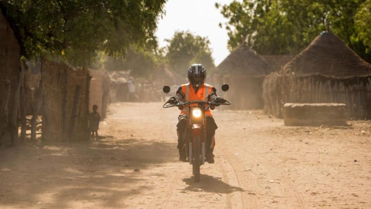 Trabajos humanitarios de Riders for Health en África