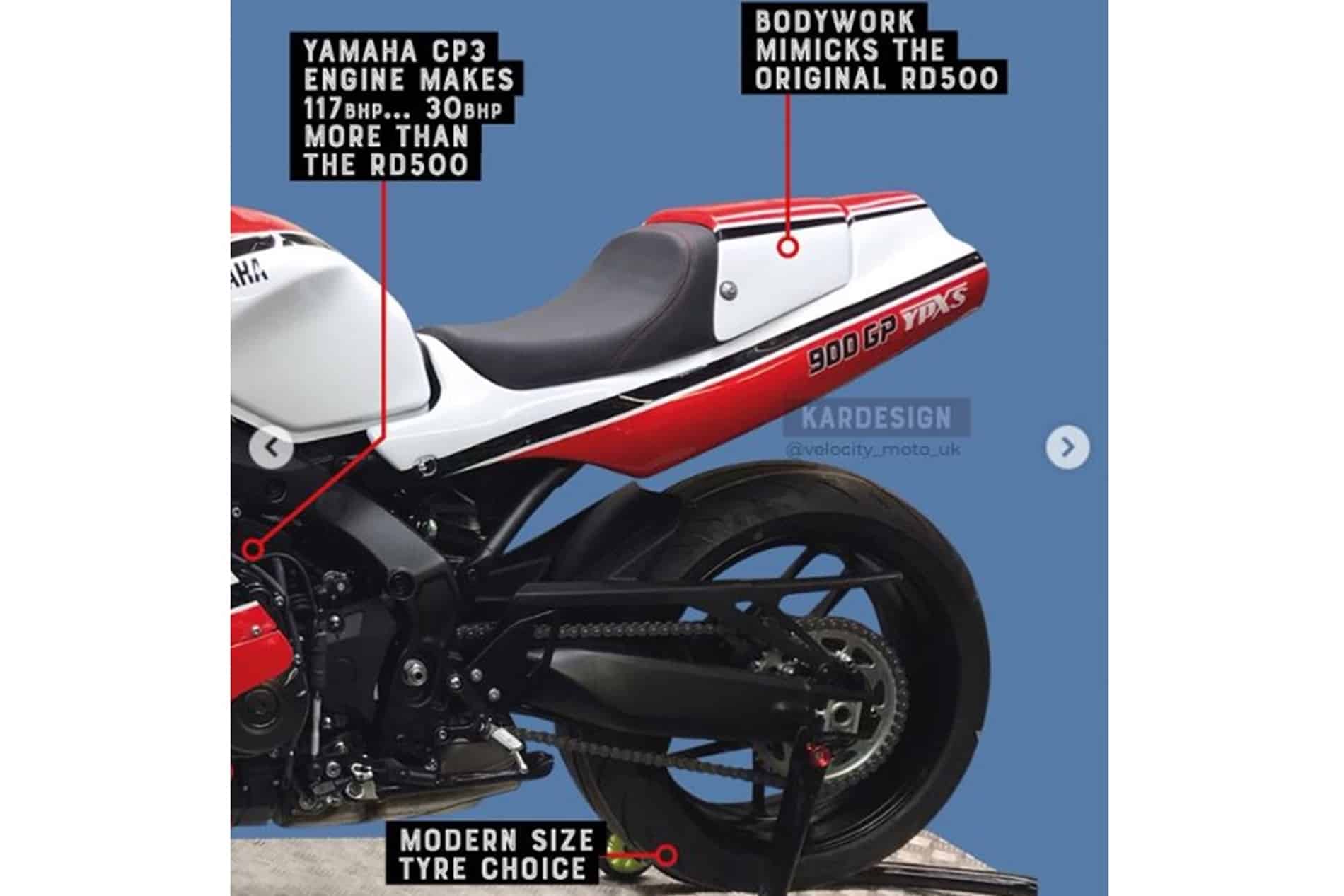 Yamaha XSR900GP: um moderno tributo ao passado nas pistas