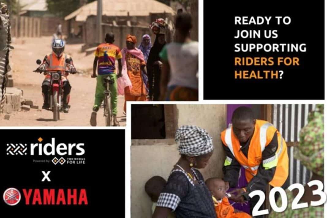 Trabajos humanitarios de Riders for Health en África