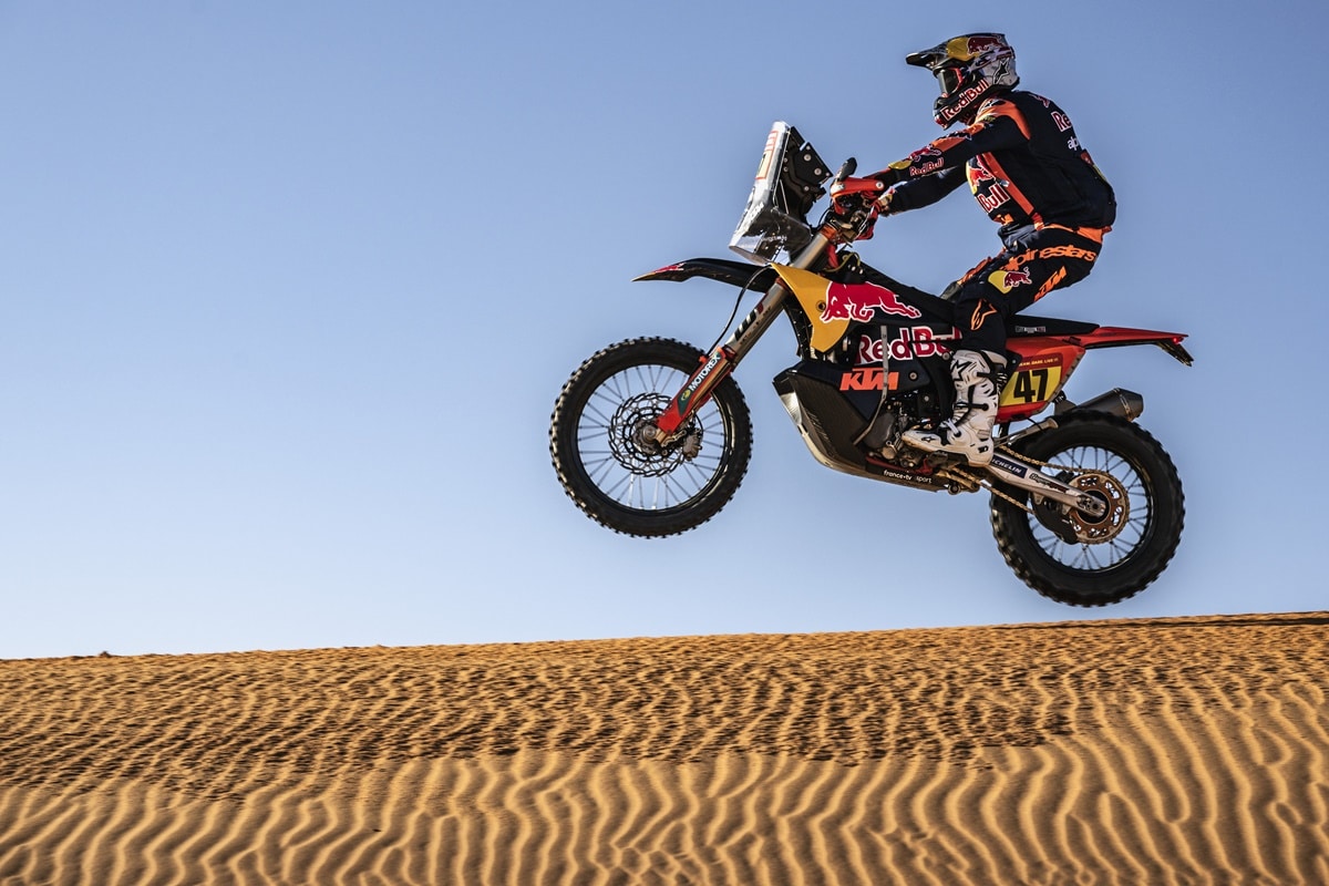 Kevin Benavides en el rally Dakar 2023
