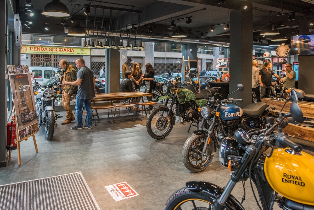 Apertura de nuevo C.O Royal Enfield en Mallorca