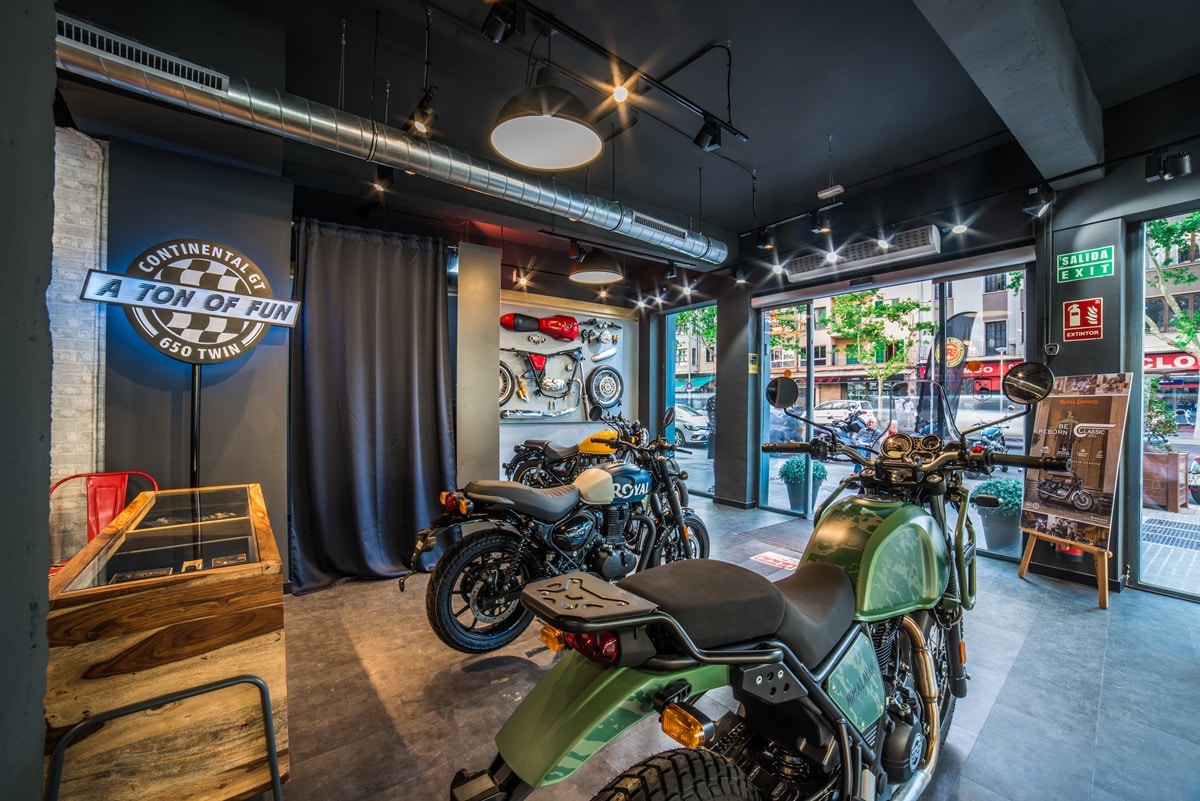 Apertura de nuevo C.O Royal Enfield en Mallorca