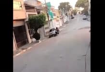El desastre se roza durante varias ocasiones en el vídeo