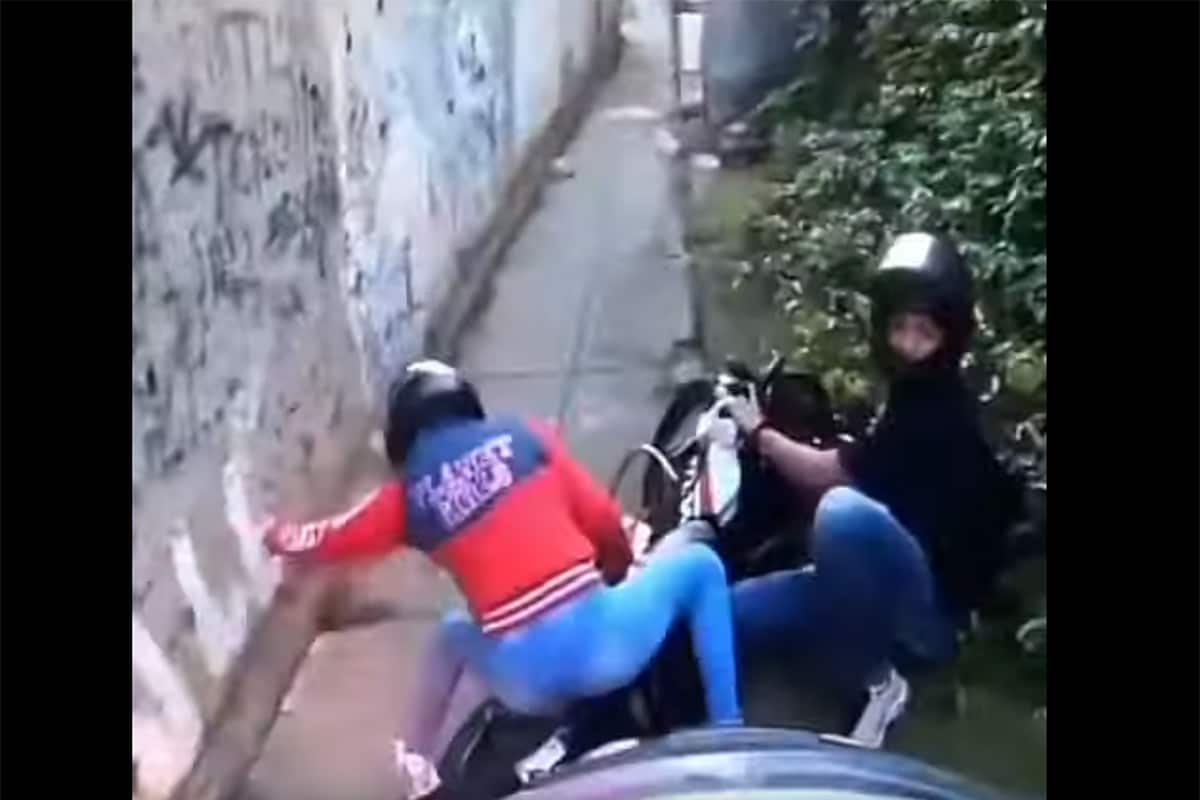 Al final una caída a baja velocidad pone fin a la locura