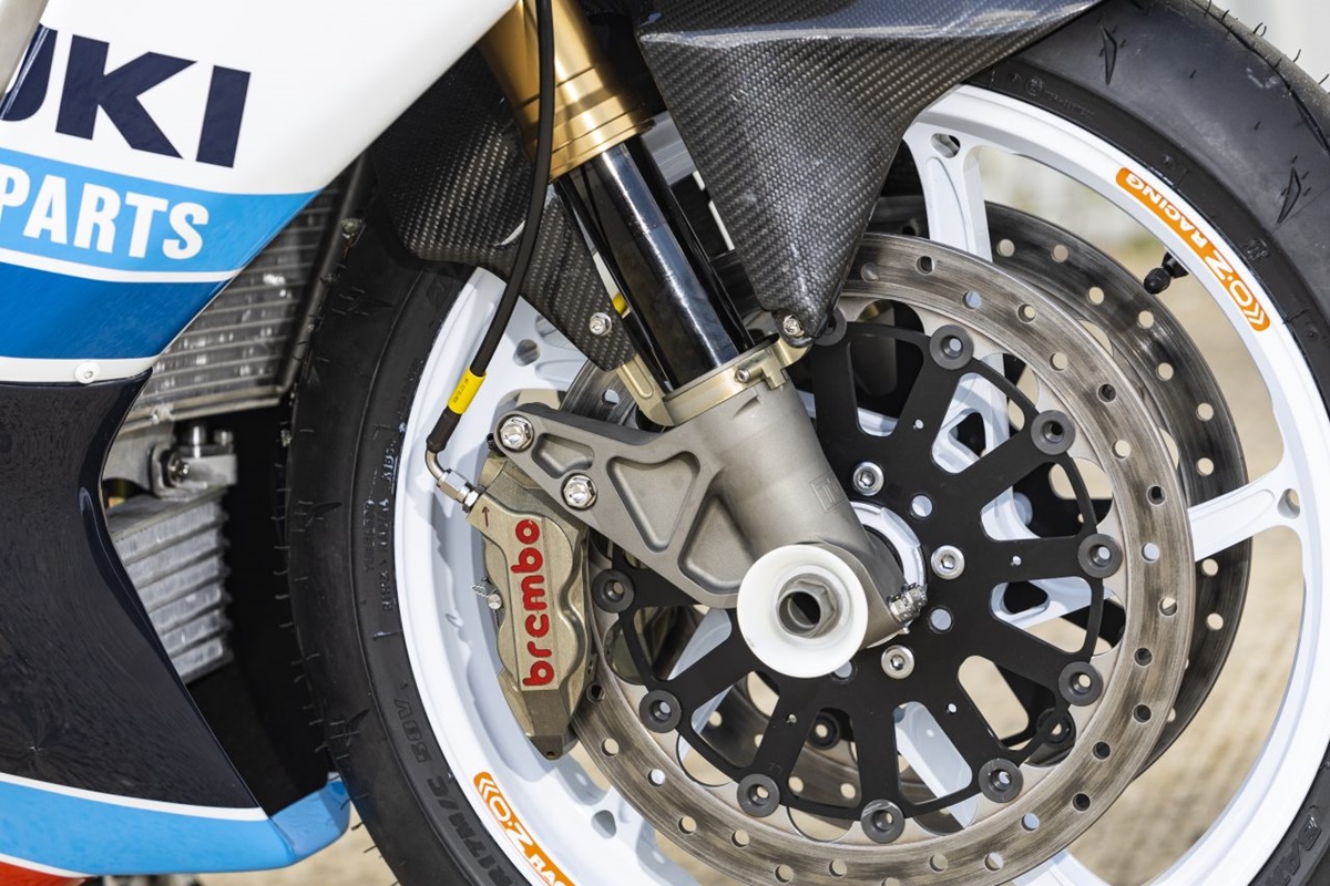 Suzuki GSX-R1000 K1del Team Classic Suzuki en detalle