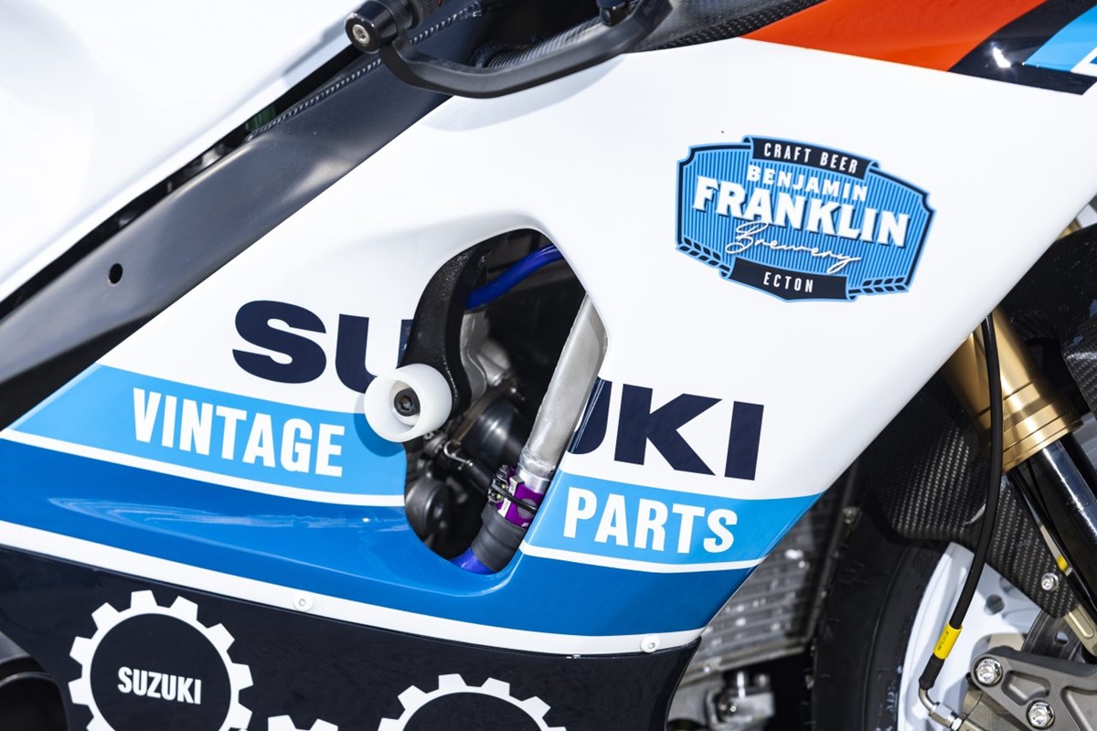 Suzuki GSX-R1000 K1del Team Classic Suzuki en detalle
