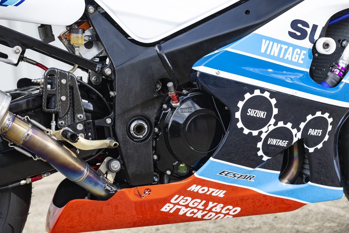 Suzuki GSX-R1000 K1del Team Classic Suzuki en detalle