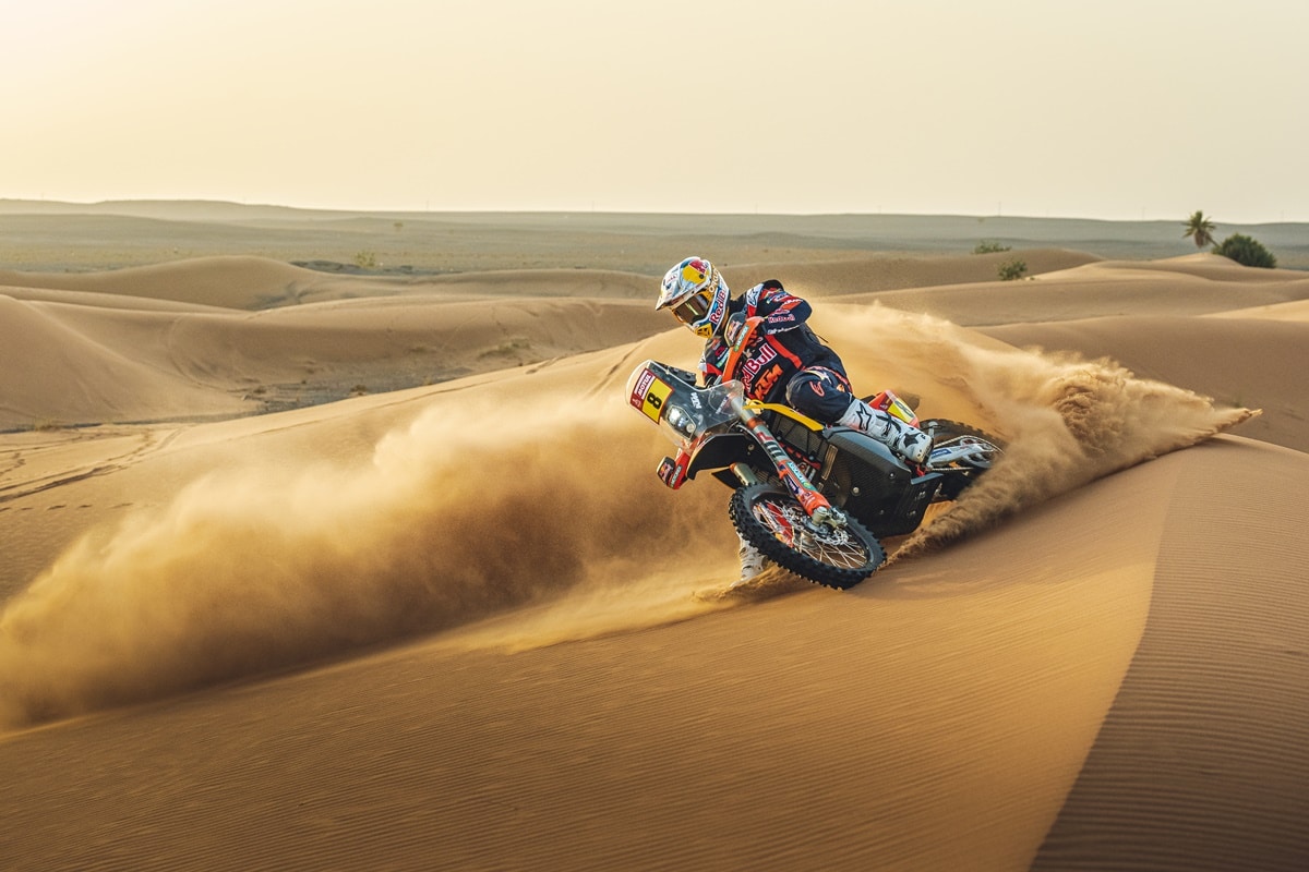 Toby Price en el rally Dakar 2023