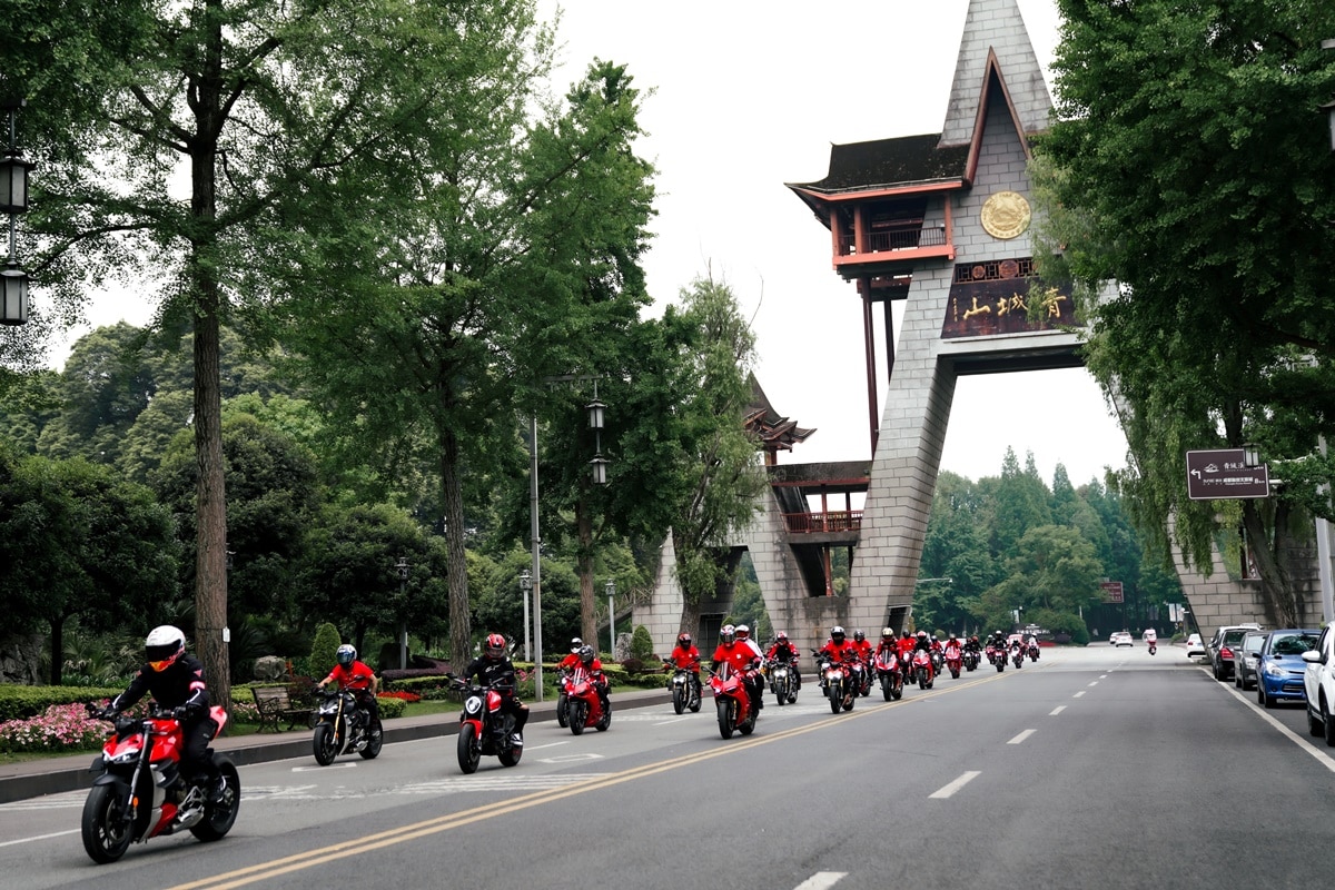 2ª edición de la WeRideAsOne de Ducati en China