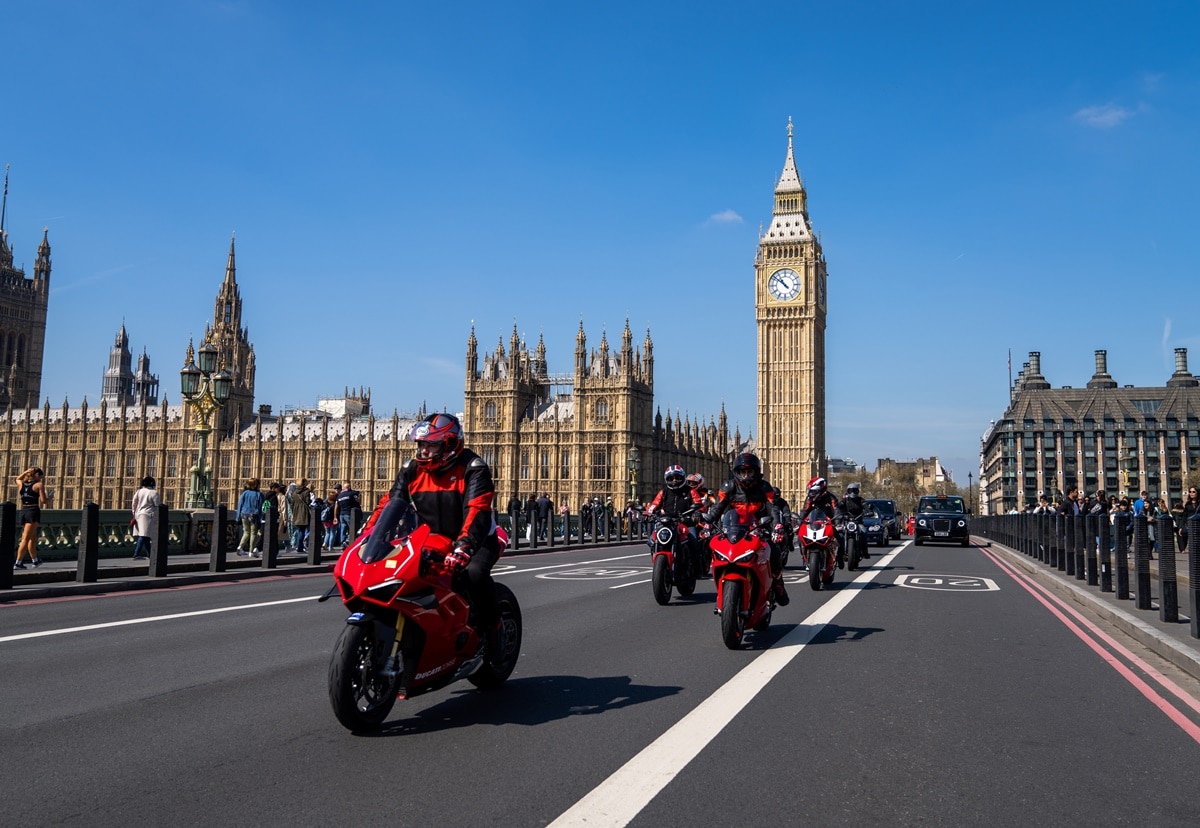 2ª edición de la WeRideAsOne de Ducati en Londres