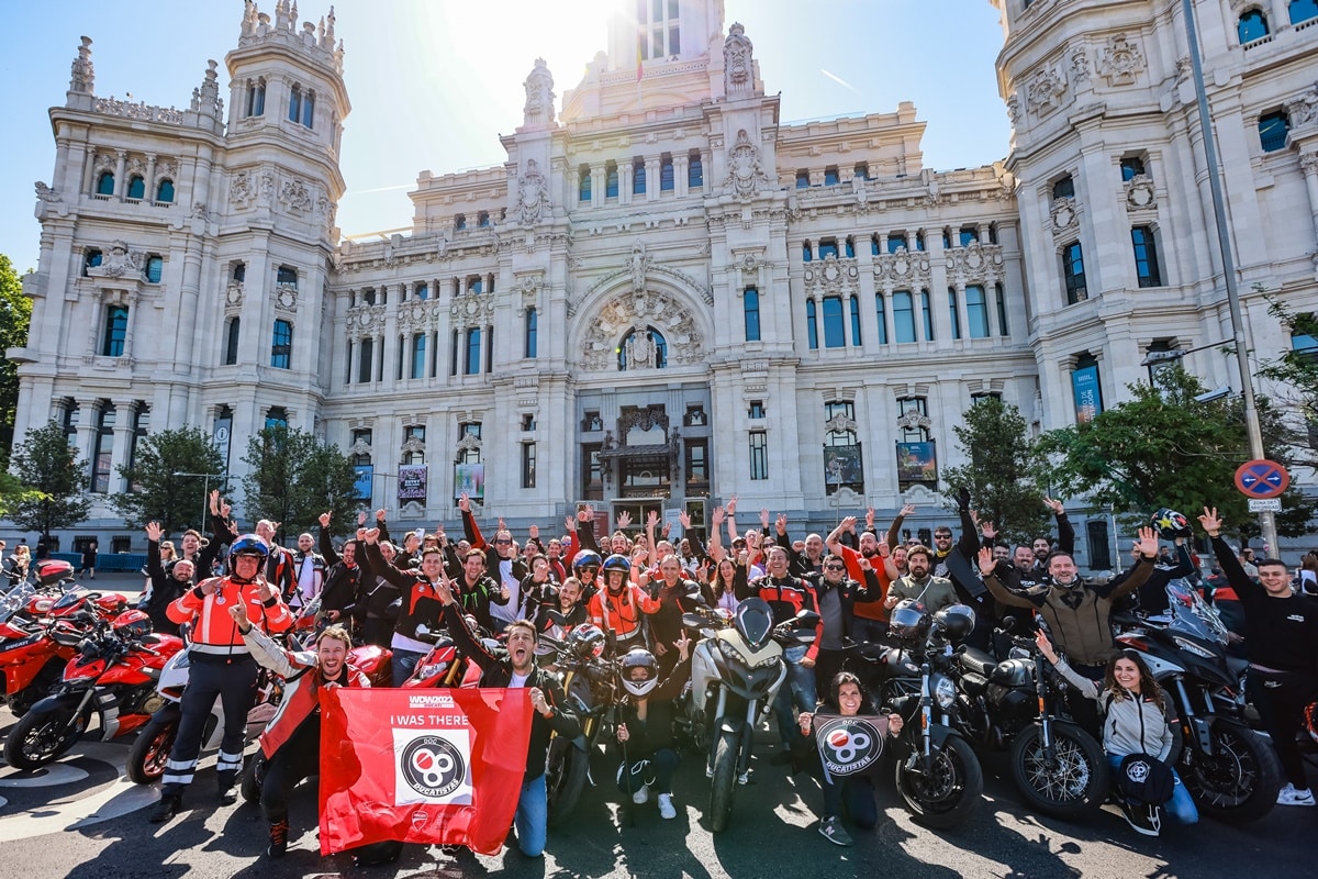 2ª edición de la WeRideAsOne de Ducati en Madrid
