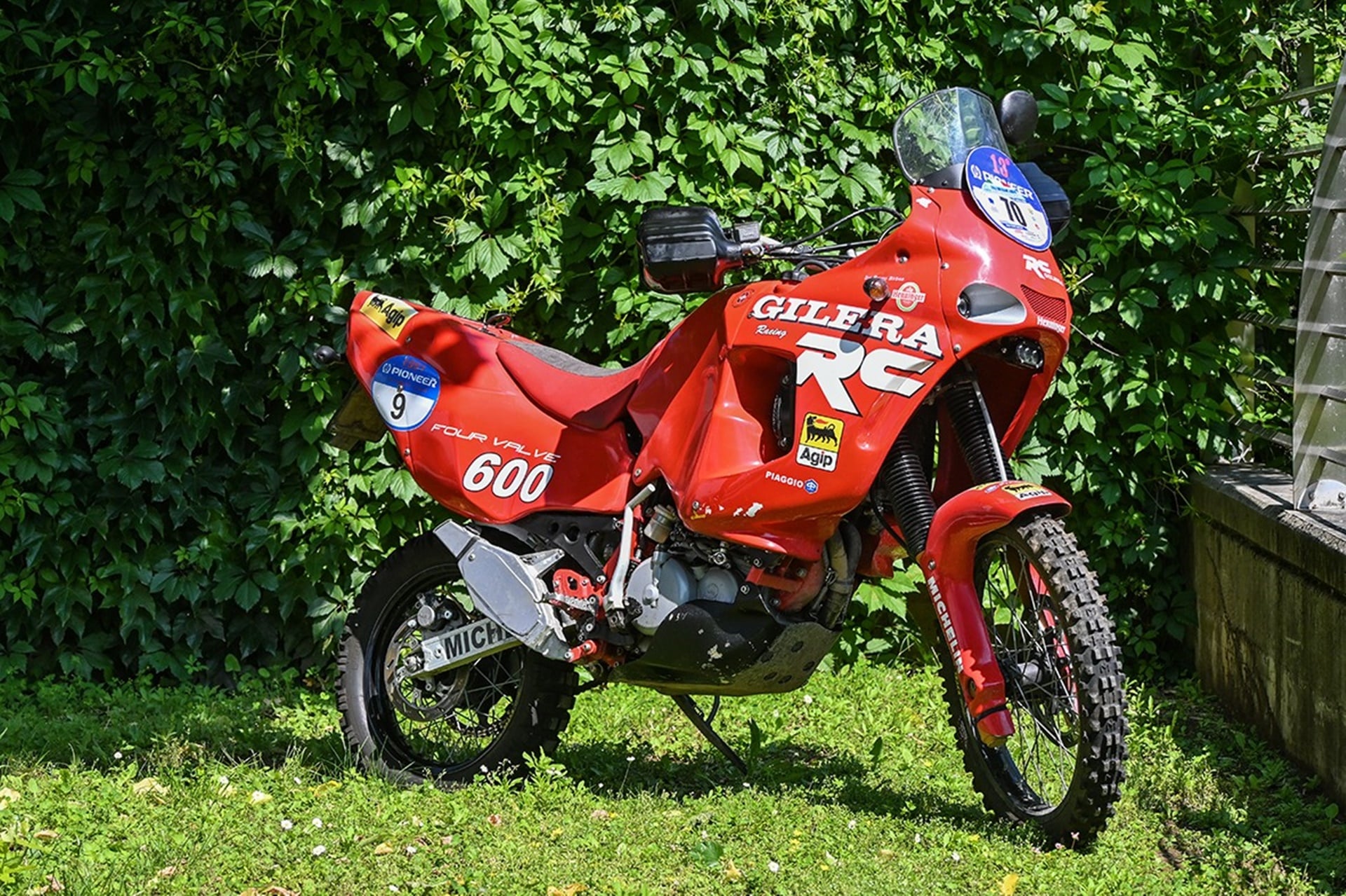 Moto de ensueño a la venta: Gilera RC 600 réplica Dakar de 1992