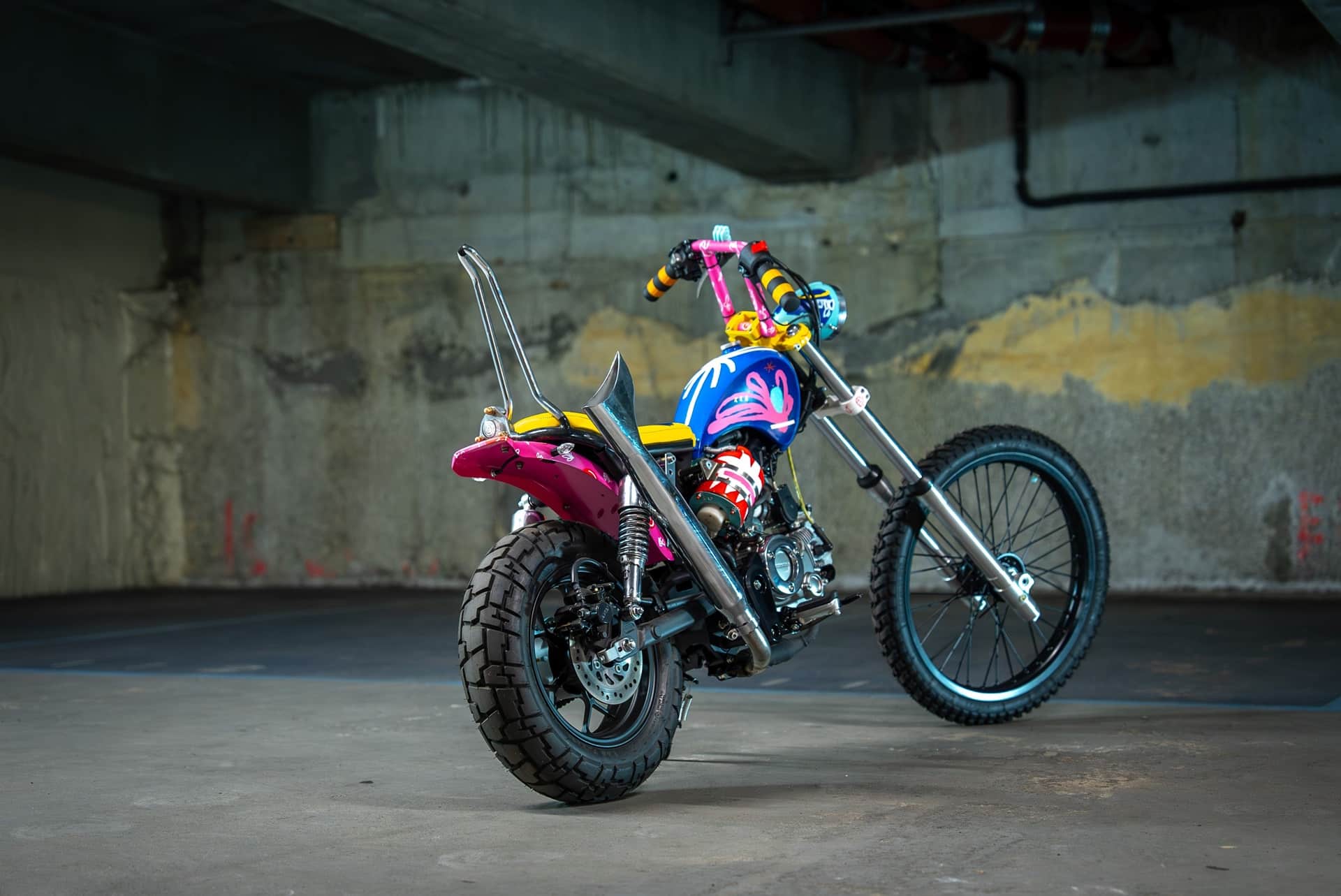 Honda llega a Wheels and Waves 2023 con 7 minimotos customizadas