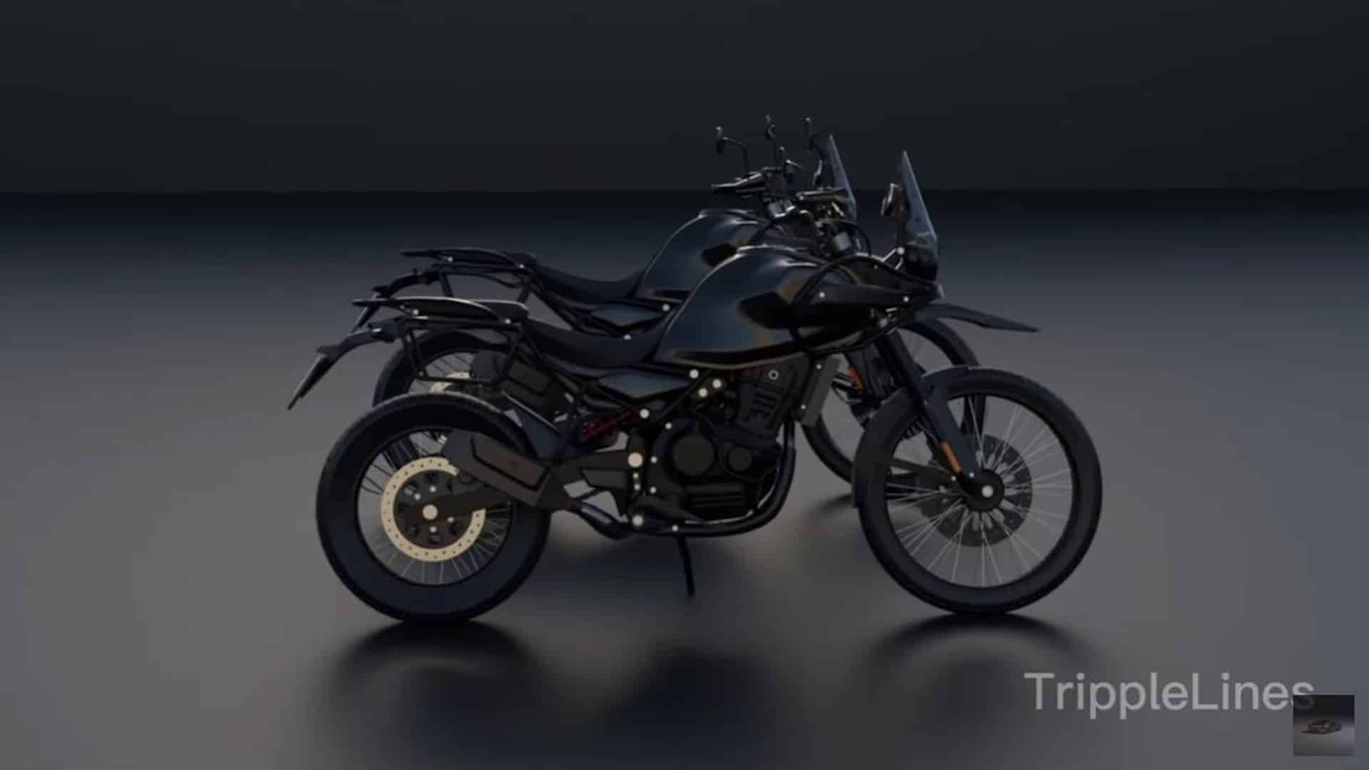 La Royal Enfield Himalayan 450 2023 ahora en 3D