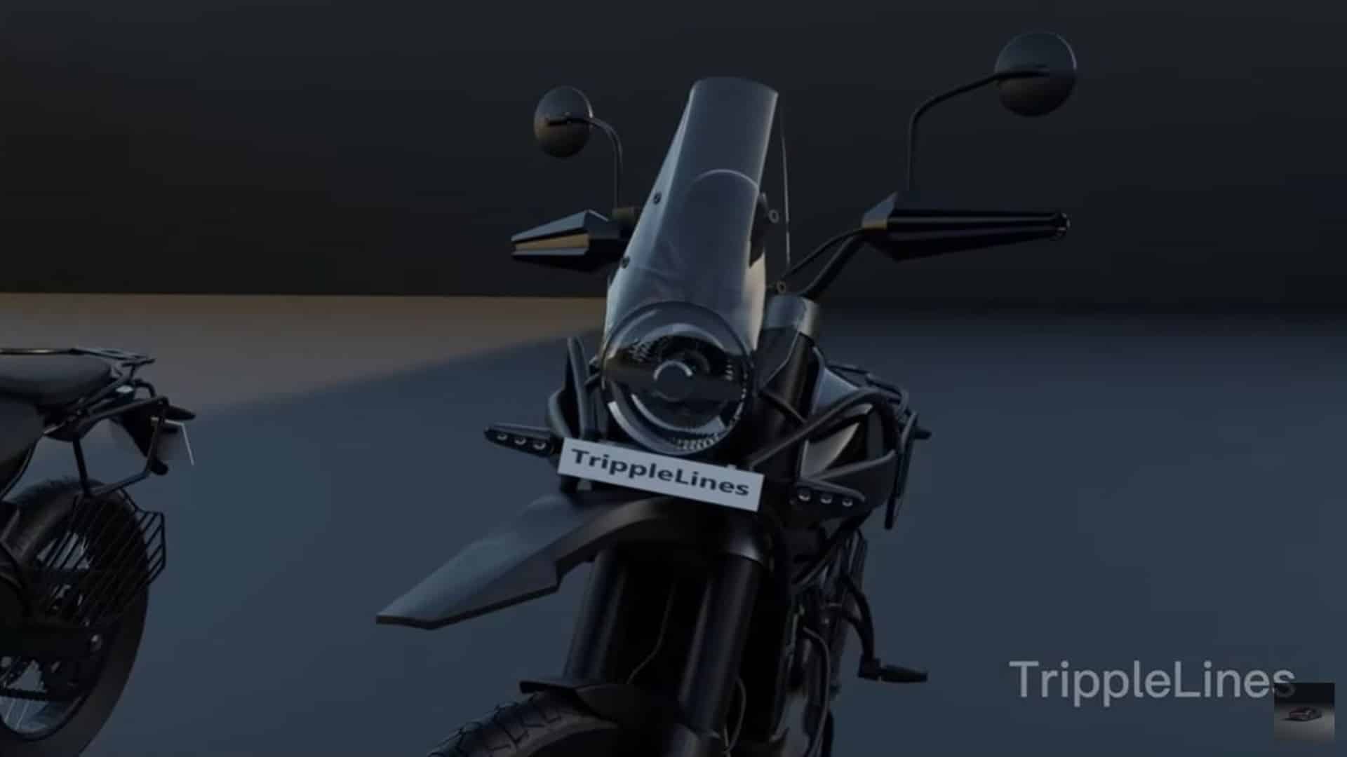 La Royal Enfield Himalayan 450 2023 ahora en 3D