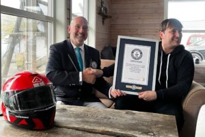 Primer Guinness World Records de Acerbis con su proyecto AC50