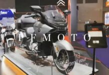 Paifang PFMoto Starship 6: La Gold Wing china a escala