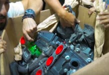 El motor se compró por Ebay
