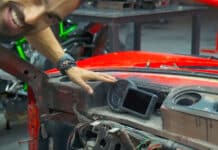 El interior del coche ha vivido días mejores