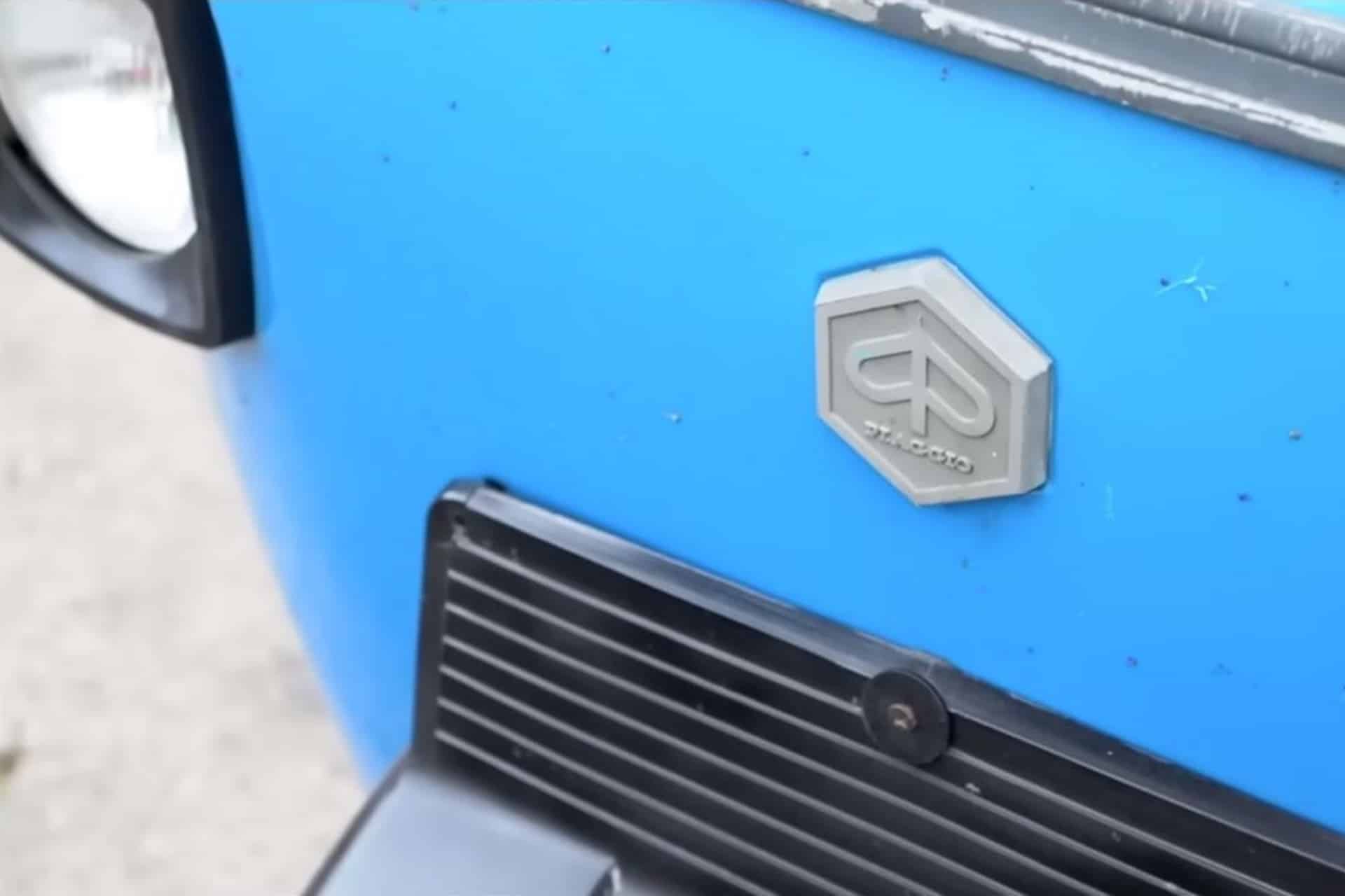 Piaggio Ape con motor de Suzuki Hayabusa...¡Simplemente bestial!