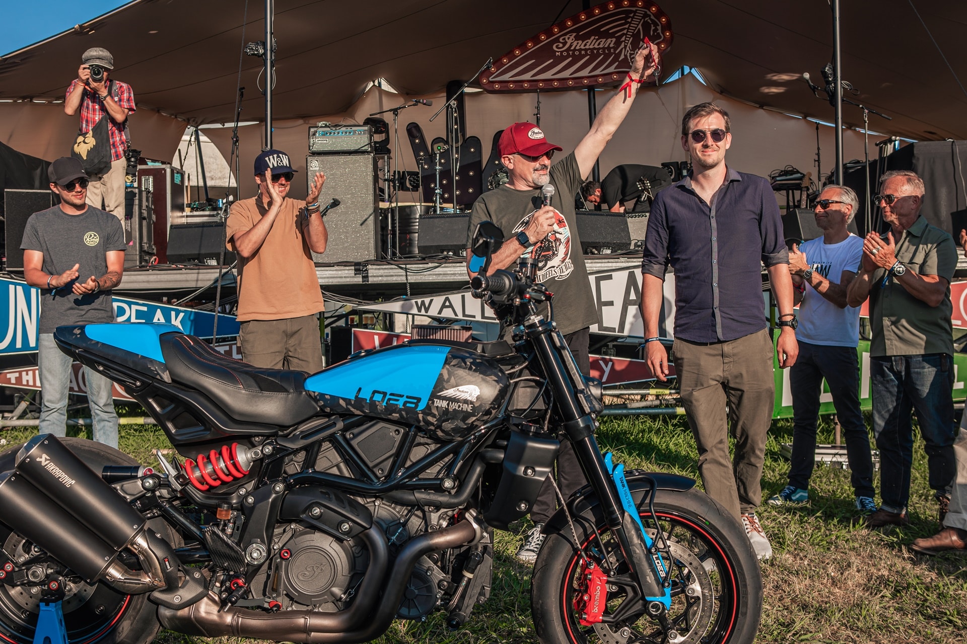 La Indian FTR Loeb es presentada oficialmente en Wheels & Waves 2023