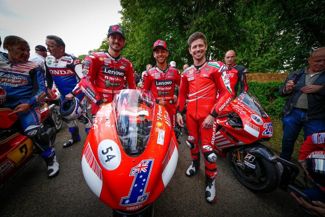 Ducati brilla con luz propia en el Goodwood Festival of Speed 2023