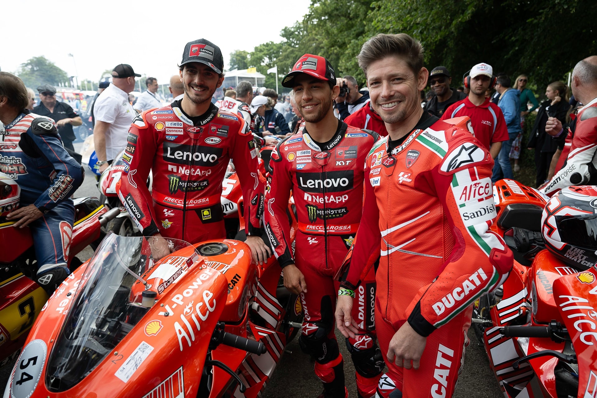Ducati brilla con luz propia en el Goodwood Festival of Speed 2023
