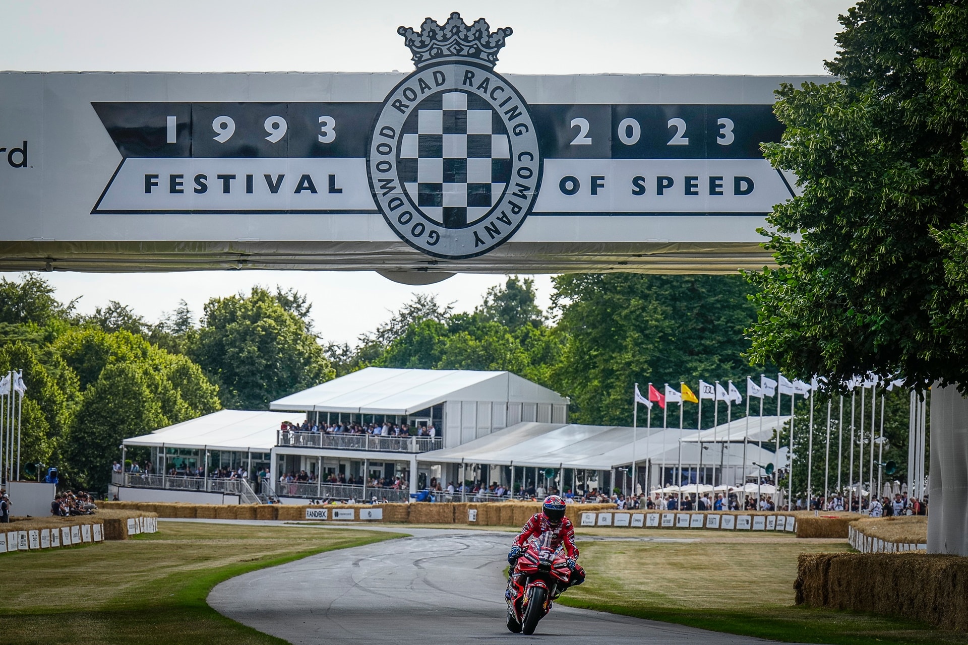 Ducati brilla con luz propia en el Goodwood Festival of Speed 2023