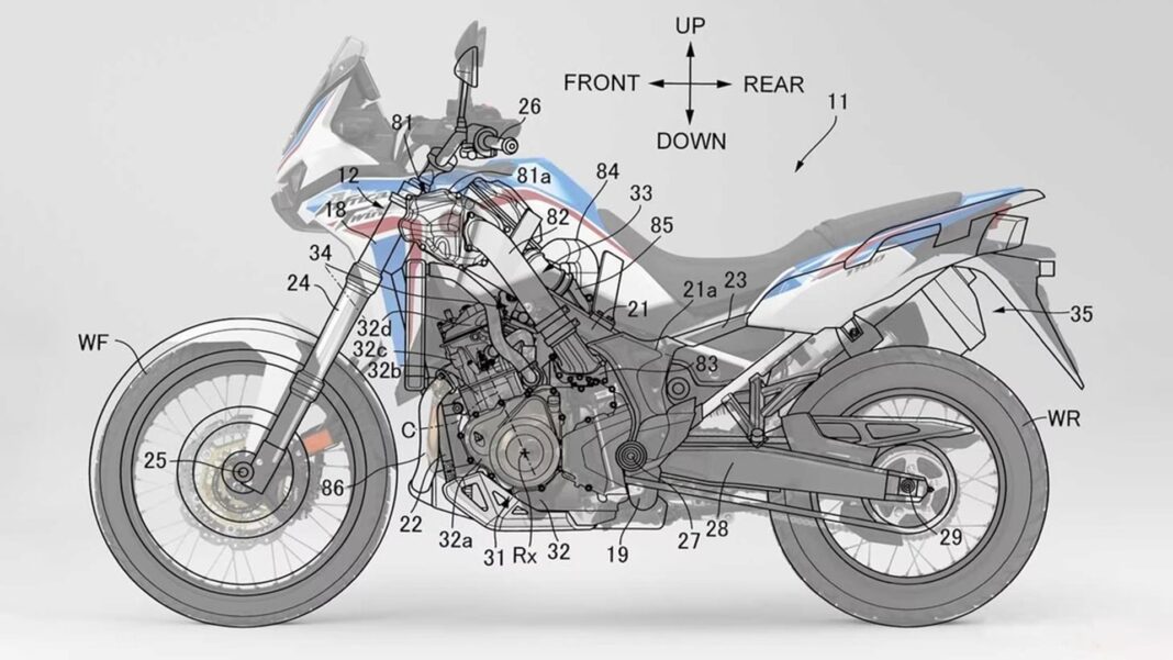 Honda Africa Twin 2024 : Ahora dotada de compresor e inyección directa