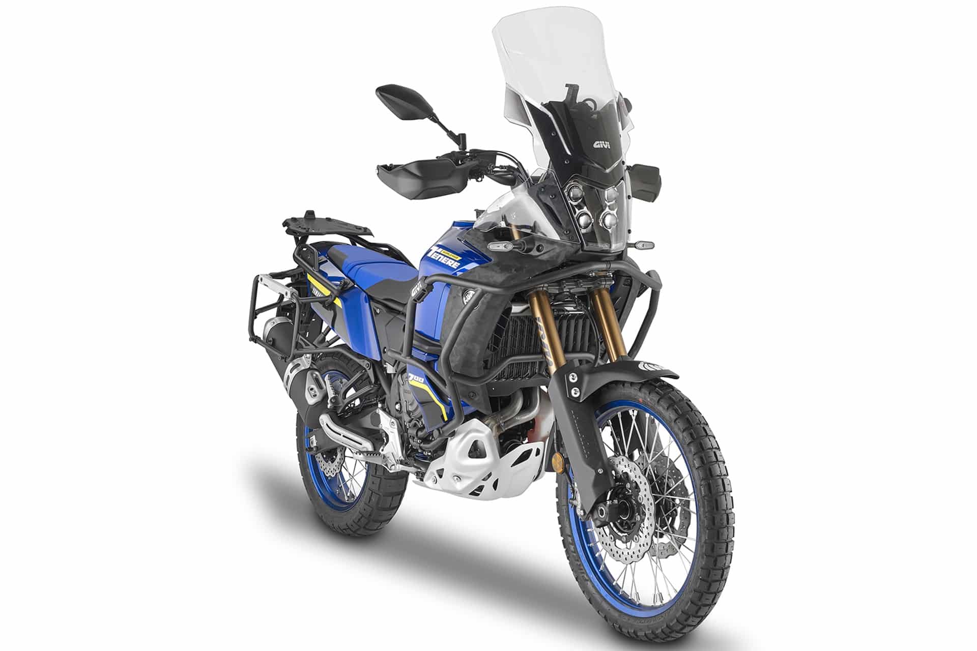 Conoce el amplio catálogo GIVI para equipar la Yamaha Ténéré 700