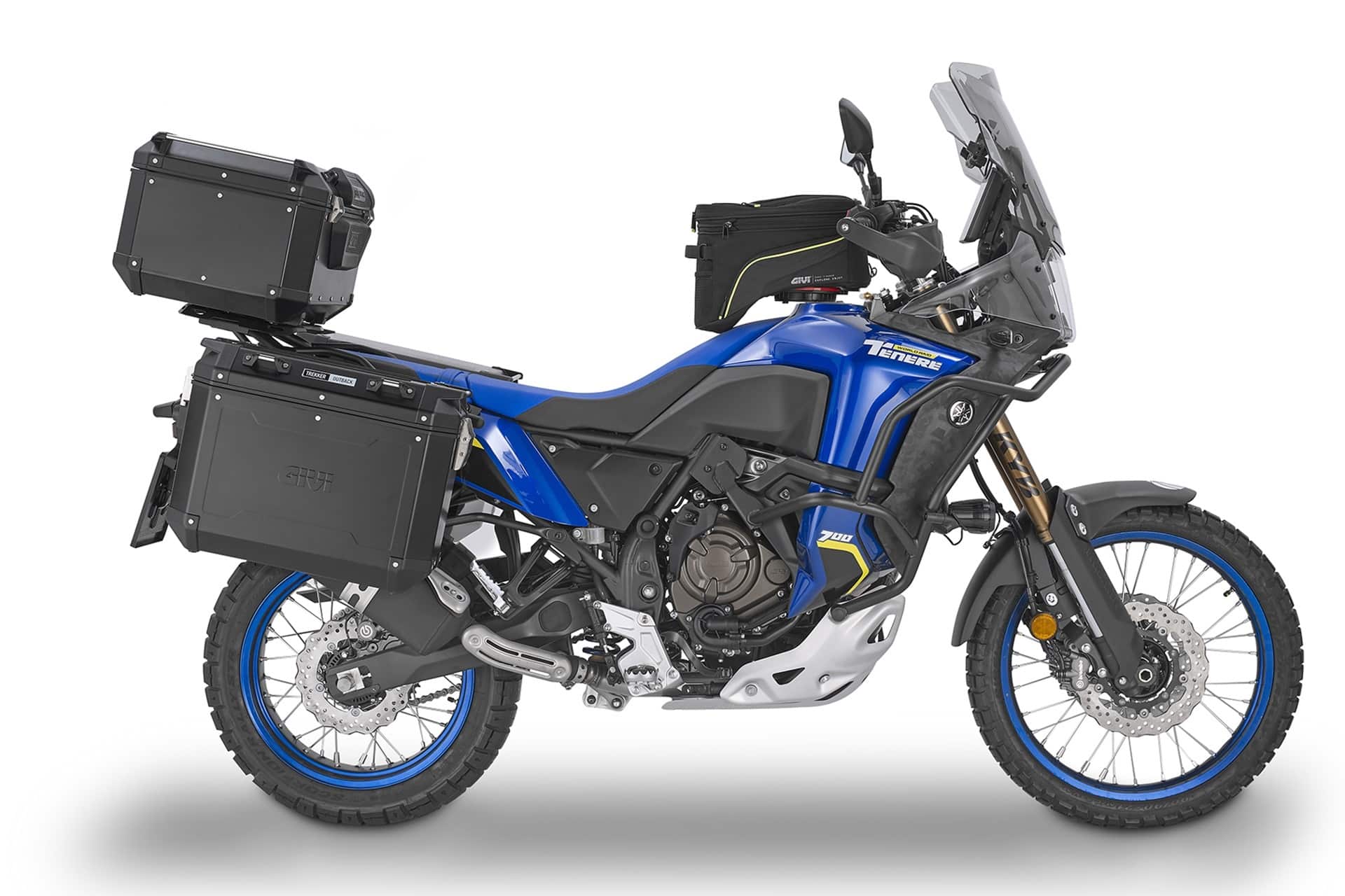 Conoce el amplio catálogo GIVI para equipar la Yamaha Ténéré 700