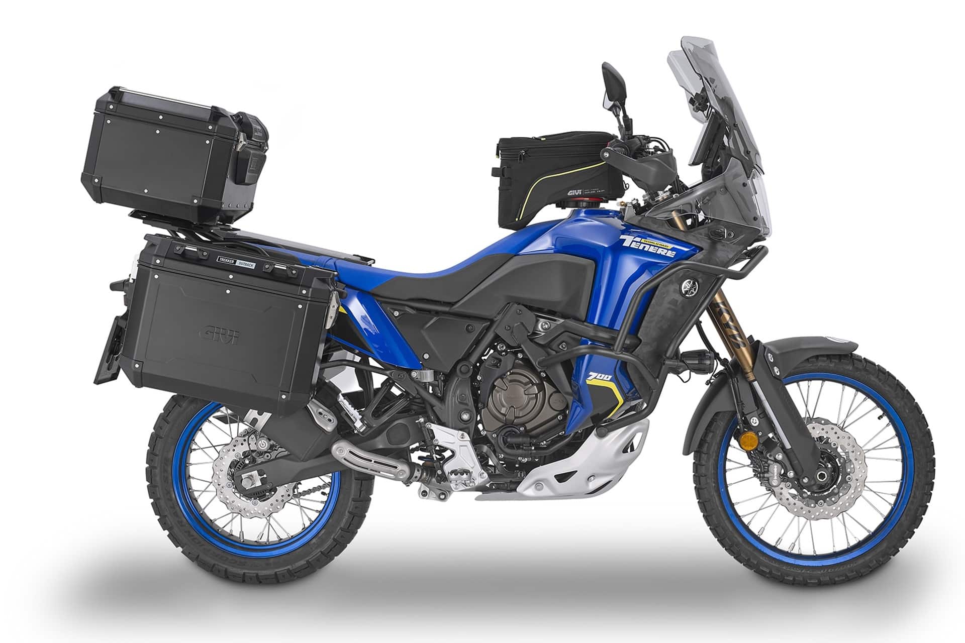 Conoce el amplio catálogo GIVI para equipar la Yamaha Ténéré 700