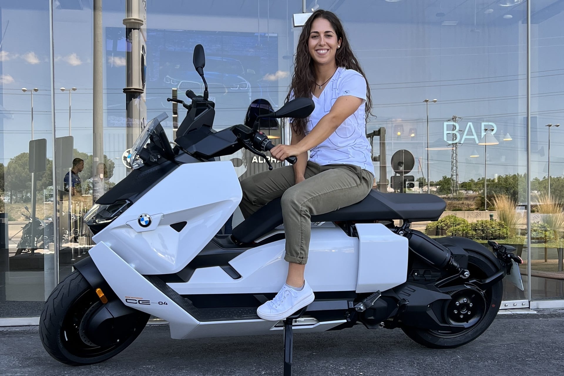 Maria Herrera nueva embajadora de BMW Motorrad