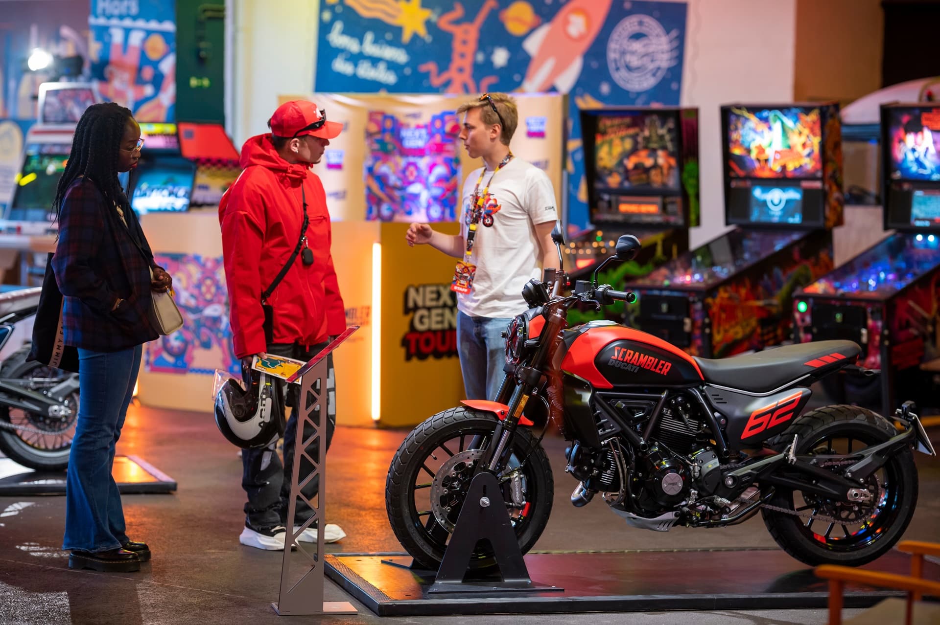 La Scrambler Ducati Next-Gen Tour añadió una nueva cita a su calendario