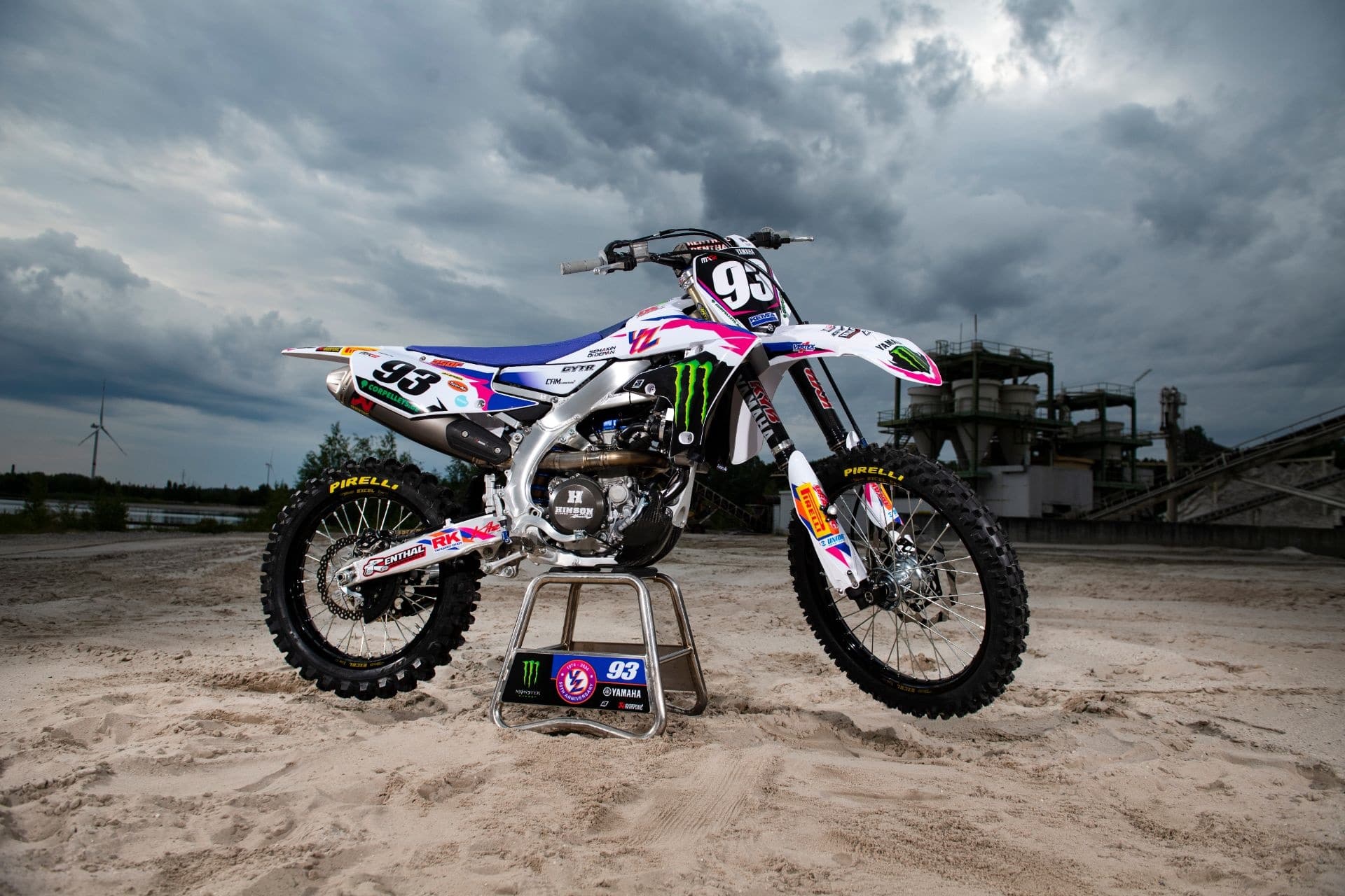 La Yamaha YZ celebra su medio siglo de historia