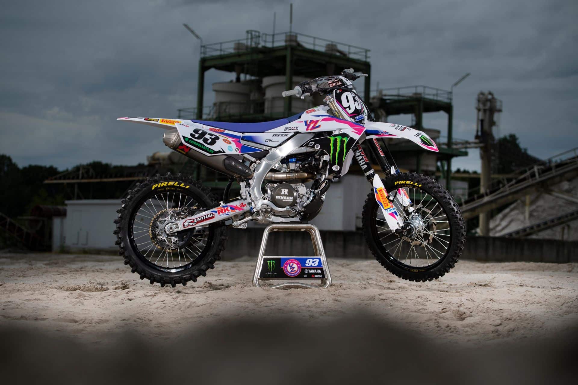 La Yamaha YZ celebra su medio siglo de historia