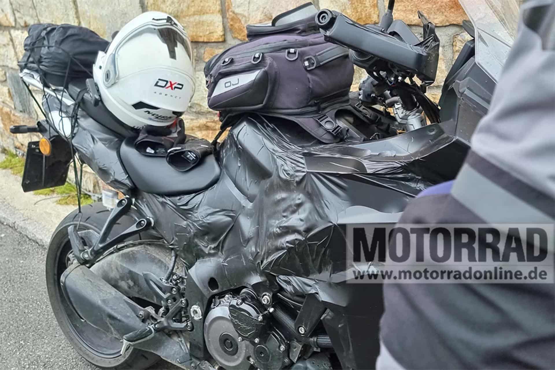 Las partes más importantes del carenado estaban tapadas