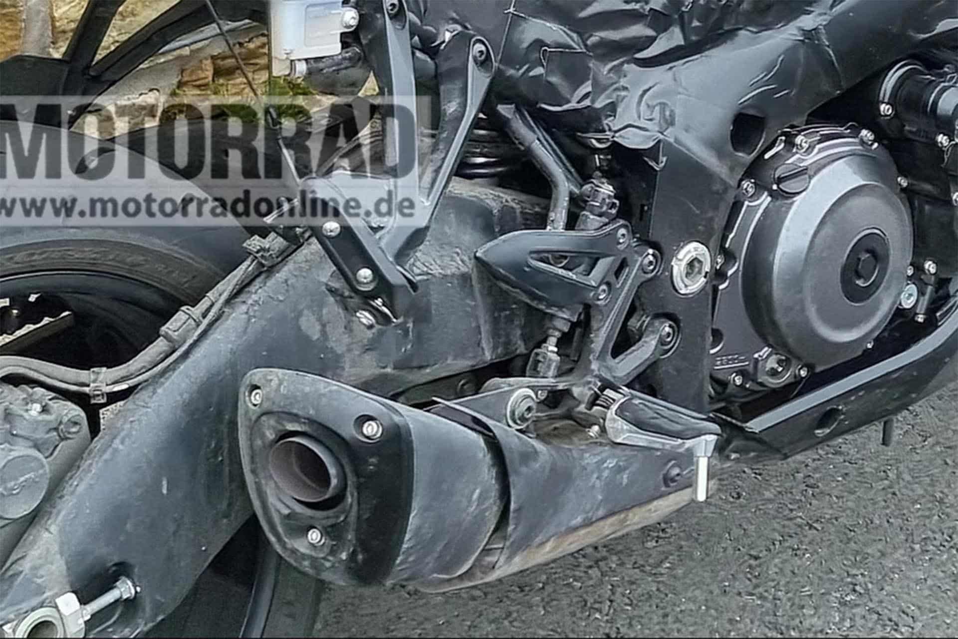 El motor y el chasis serían, presuntamente, los de la GSX-S1000